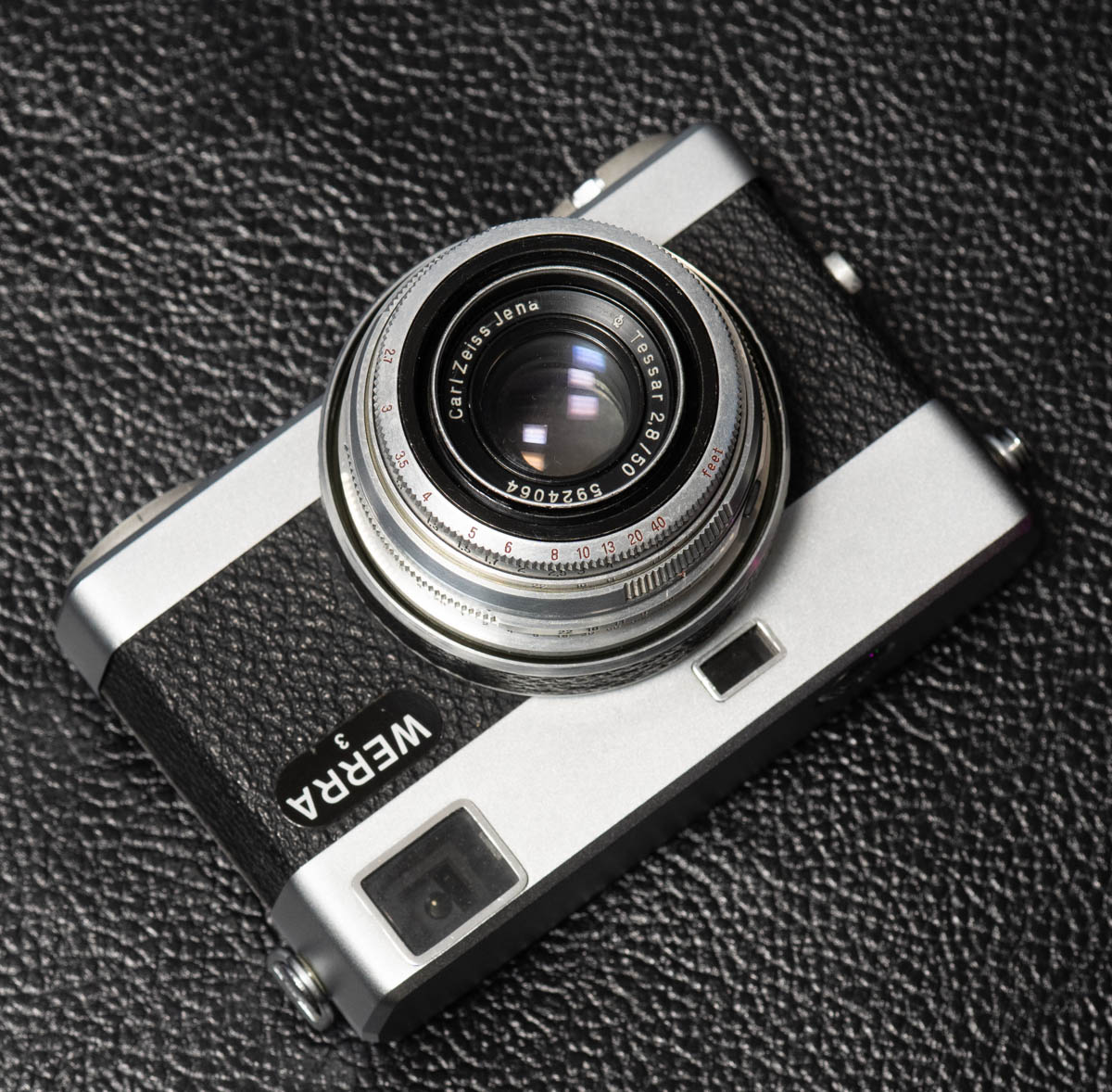 Carl Zeiss Jena Tessar 2.8/50 WERRAのレンズをデジイチで使う
