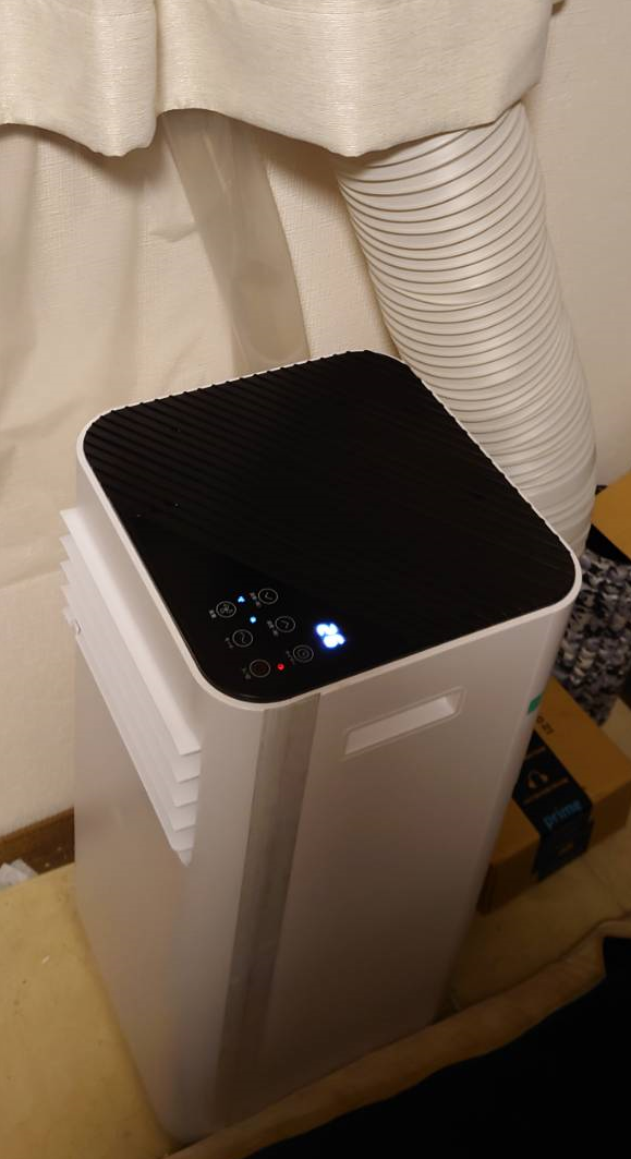 ドンキホーテ DMS-084-WH 6畳用 レビュー ・・エアコン故障で急遽