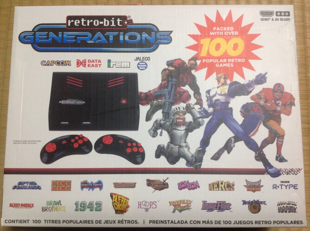 Retro-Bit Generations (レトロビット ジェネレーション) 海外版