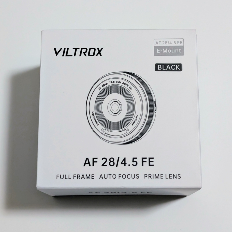 パンケーキレンズ VILTROX AF 28mm F4.5 AIRは安くて軽くて気軽に