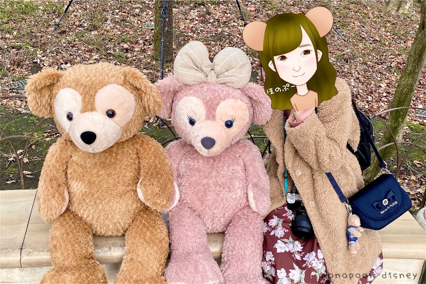 インパ日記】Lサイズダッフィー＆シェリーメイお迎えしました | 究極雨