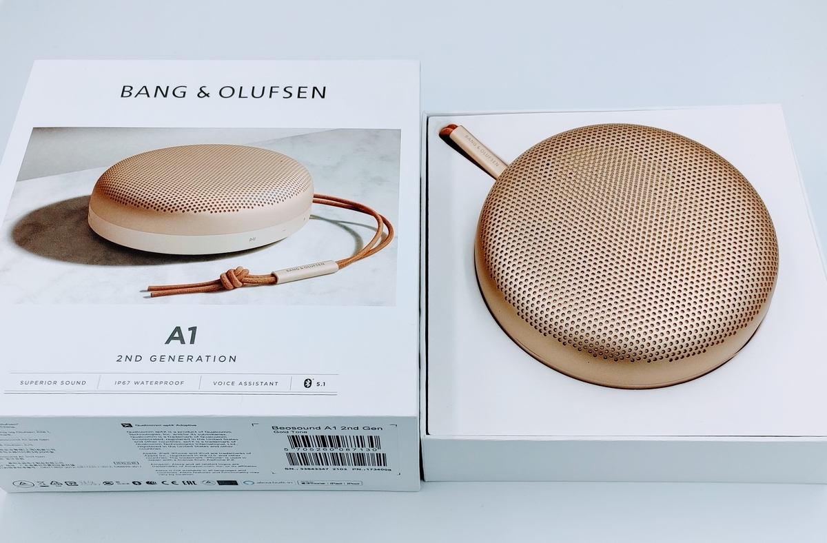 感動音質！ポータブル防水スピーカー”BEOSOUND A1 2ND GEN”本気