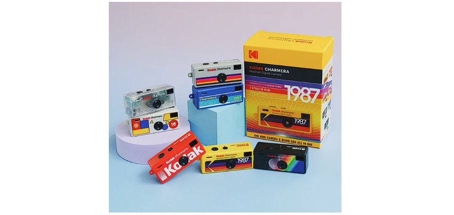 KODAK CHARMERAを購入レビュー｜エモい写真が撮れるキーホルダーカメラ