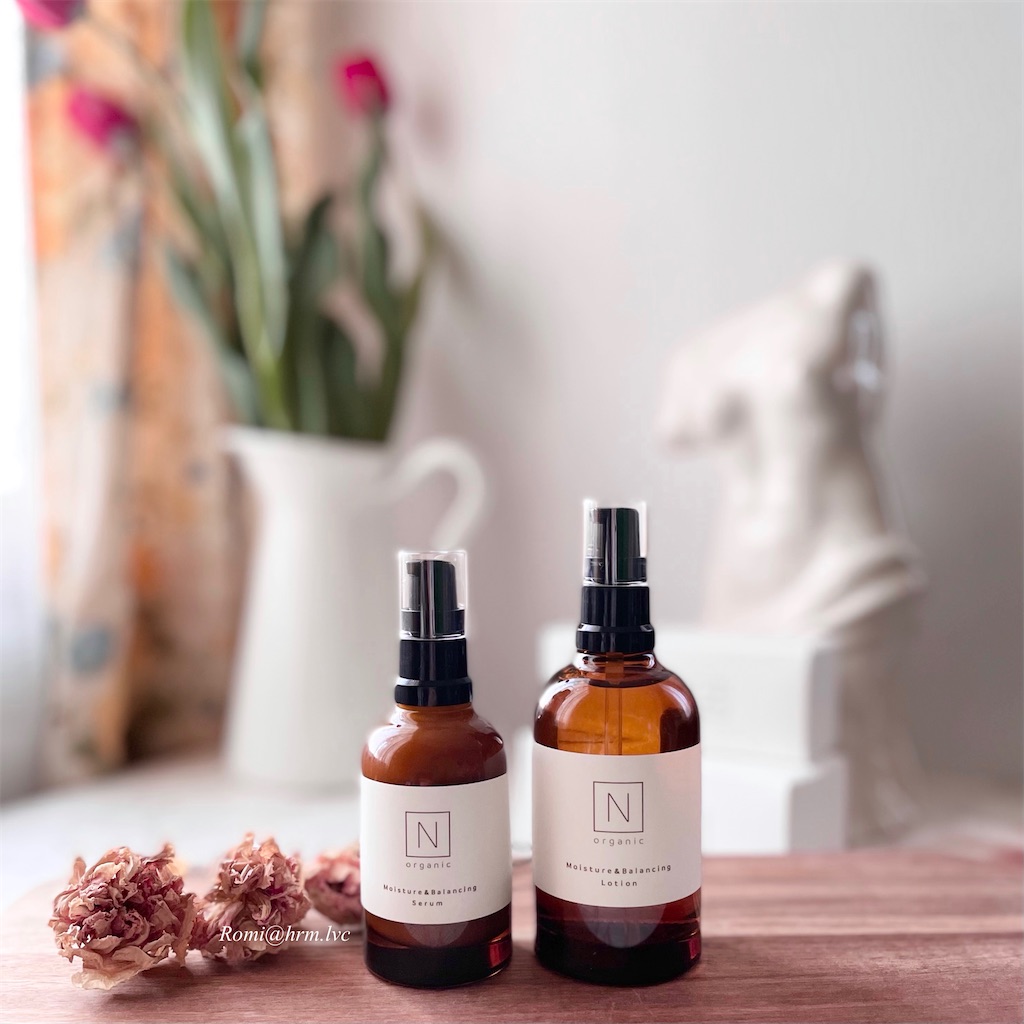 N モイスチュア＆バランシング ローションとセラム organic