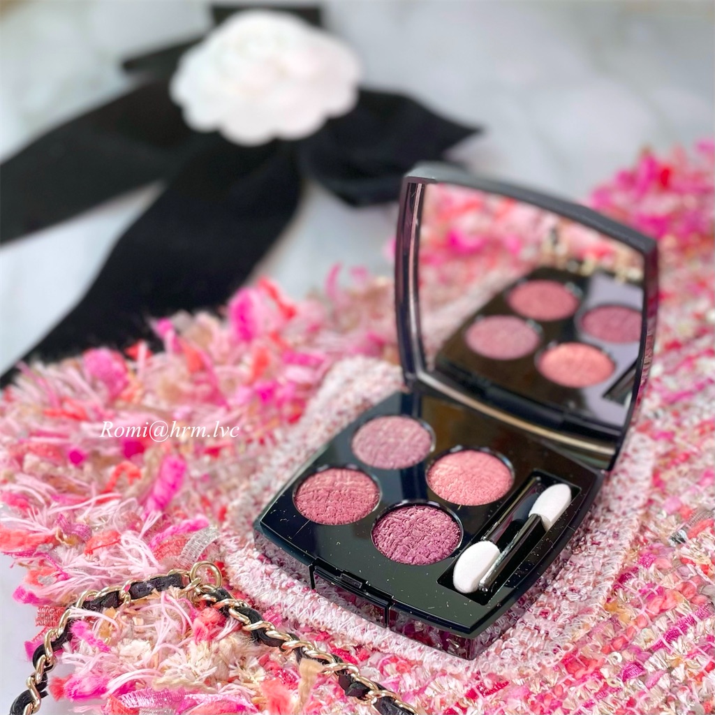 CHANE 秋の限定コスメ】超かわいい！シャネル ツイードアイシャドウ