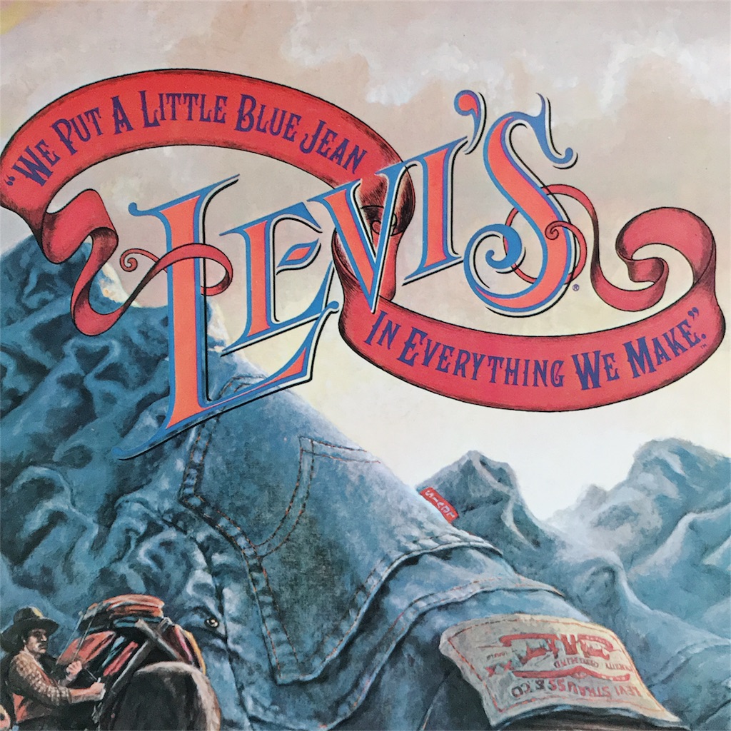 56 珍品！？ ビンテージ リーバイス ポスター ① - VINTAGE CLOTHES