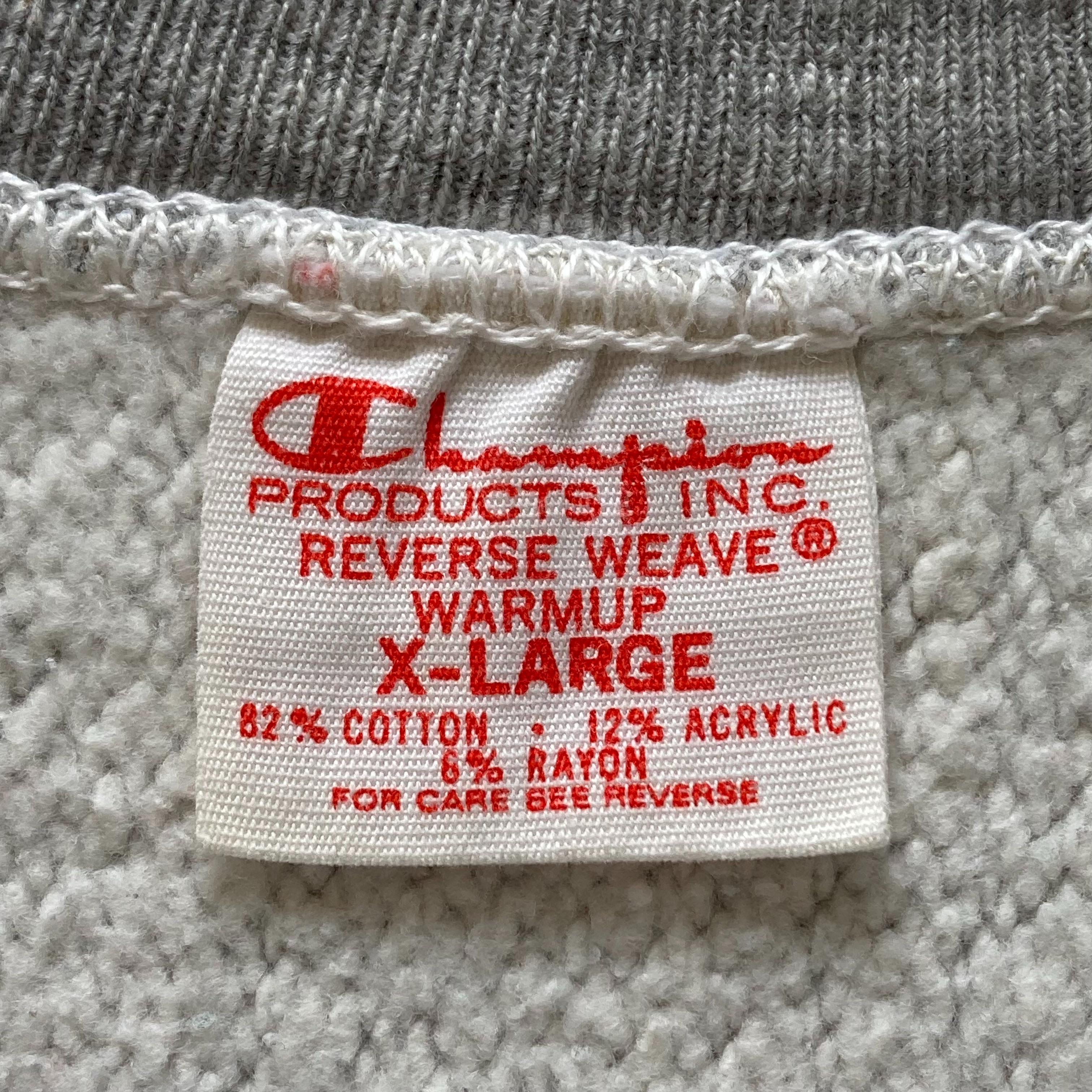 1289 単色タグ オリジナル チャンピオン リバースウィーブ 70's