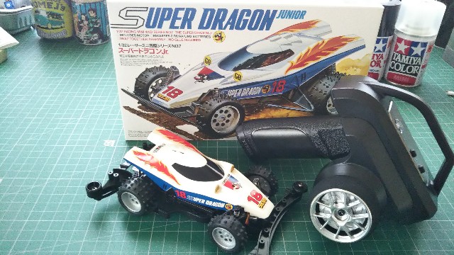 タミヤ 1/10RC スーパーストームドラゴン① - おーちゃんの今日も