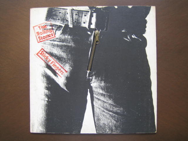 ローリング・ストーンズUK盤 STICKY FINGERS①WEAオリジナル盤いろいろ