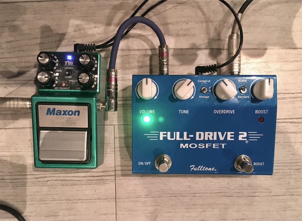 TS系オーバードライブ2個組み合わせる〜 Marshall編〜 - エフェクター
