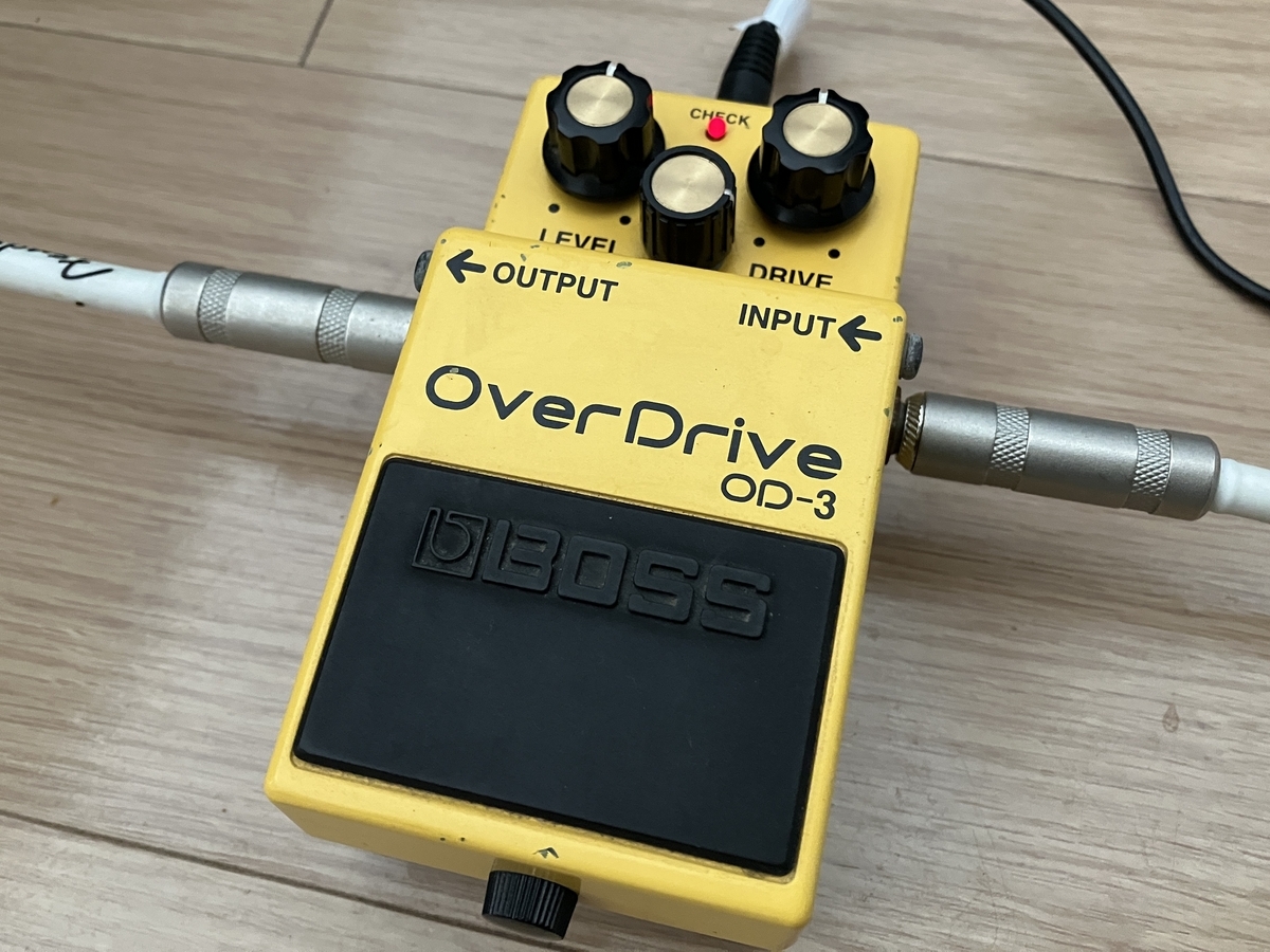 BOSS OD-3とBOSS BD-2を比較しました【ピッキングニュアンスに違いあり