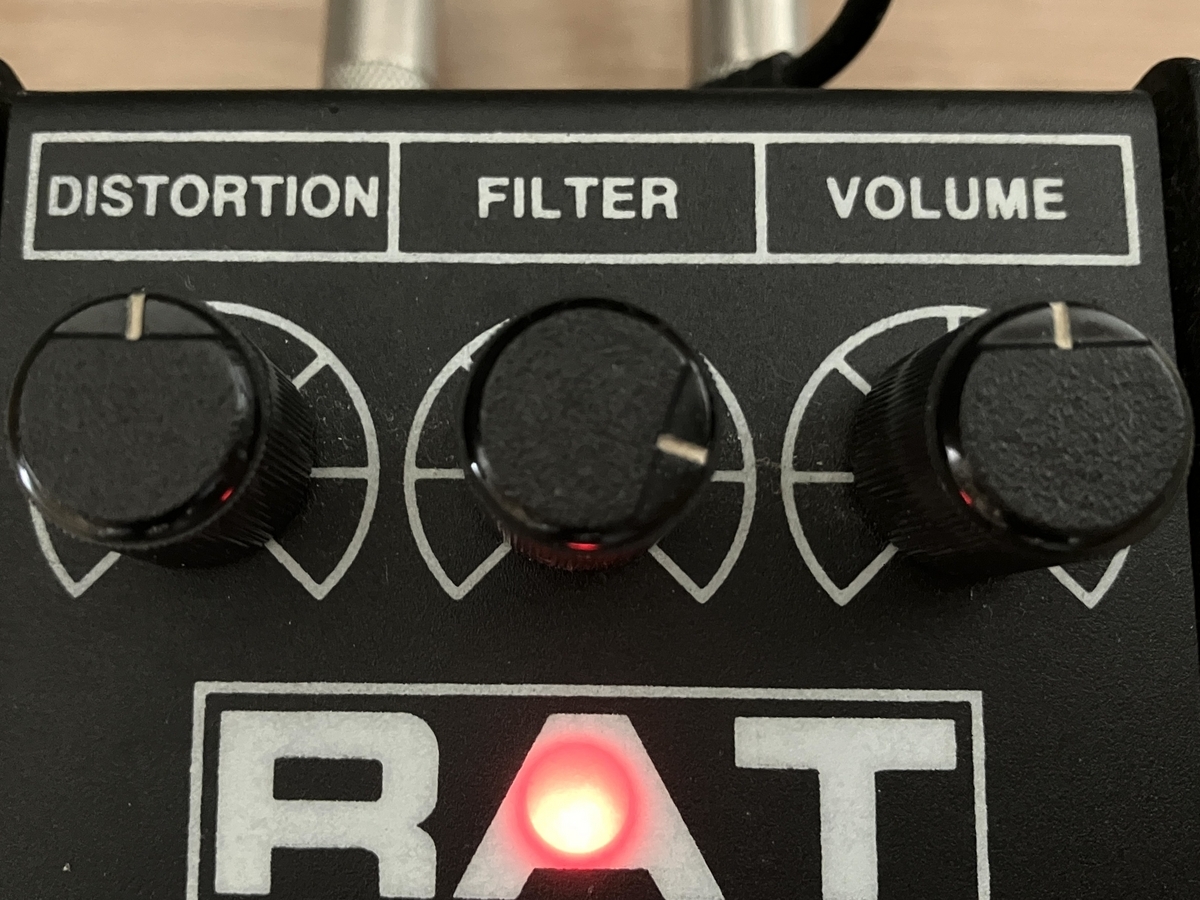 PROCO RAT2のセッティングや使い方を試してみました【セッティング例