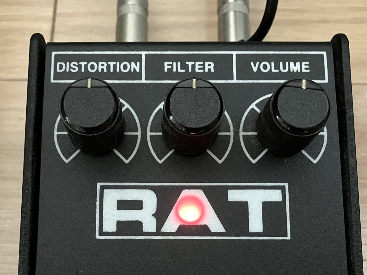 PROCO RAT2のセッティングや使い方を試してみました【セッティング例