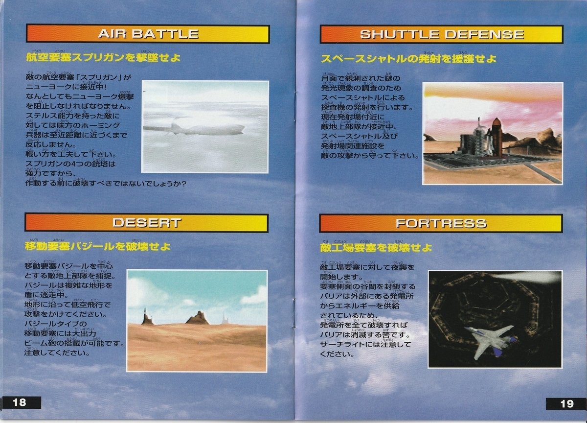 ソニックウイングスアサルト』1998年／ニンテンドウ64 - レトロゲーム