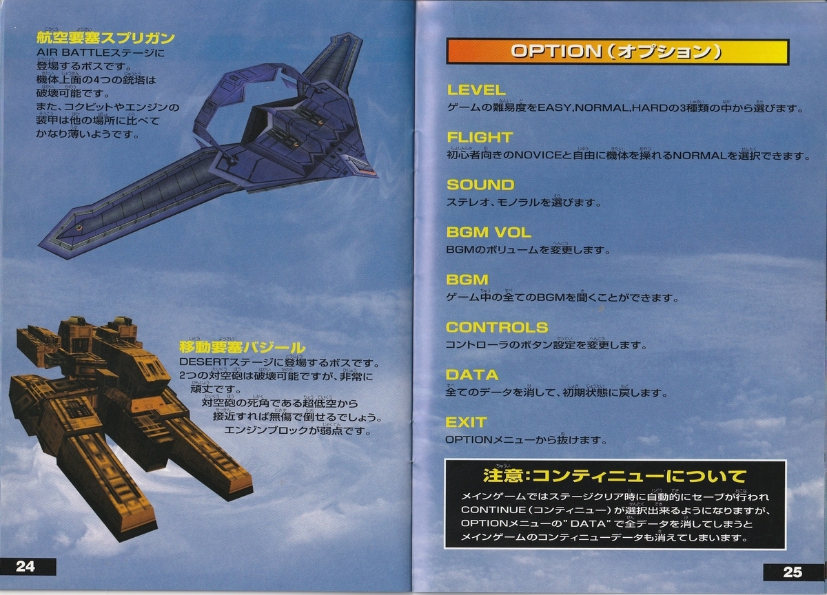 ソニックウイングスアサルト』1998年／ニンテンドウ64 - レトロゲーム