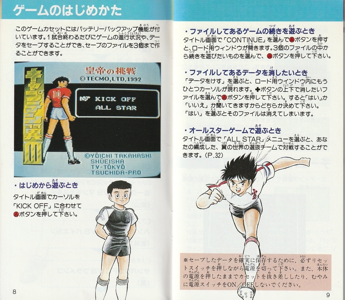 キャプテン翼Ⅲ -皇帝の挑戦-』1992年／スーパーファミコン - レトロ