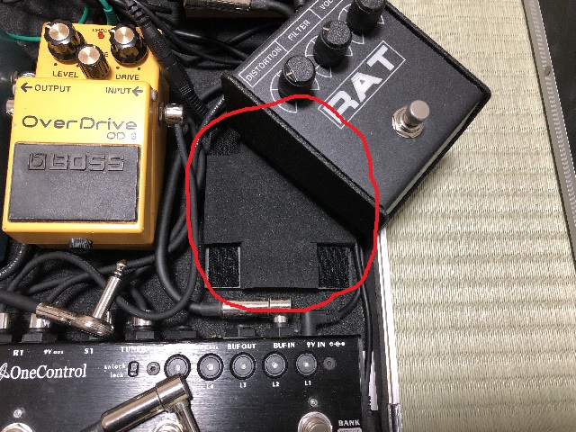 DIY】ProCo RAT2のゴム足を取らずにエフェクターボードに組み込むため