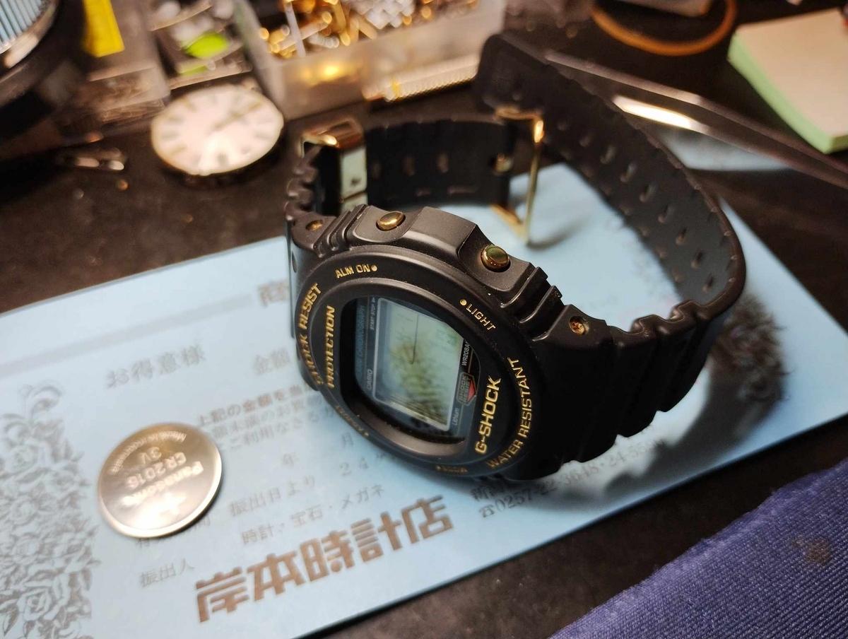 DW-5735D-1BJR #G-SHOCK #スティング #ゴールド液晶 #35周年記念モデル