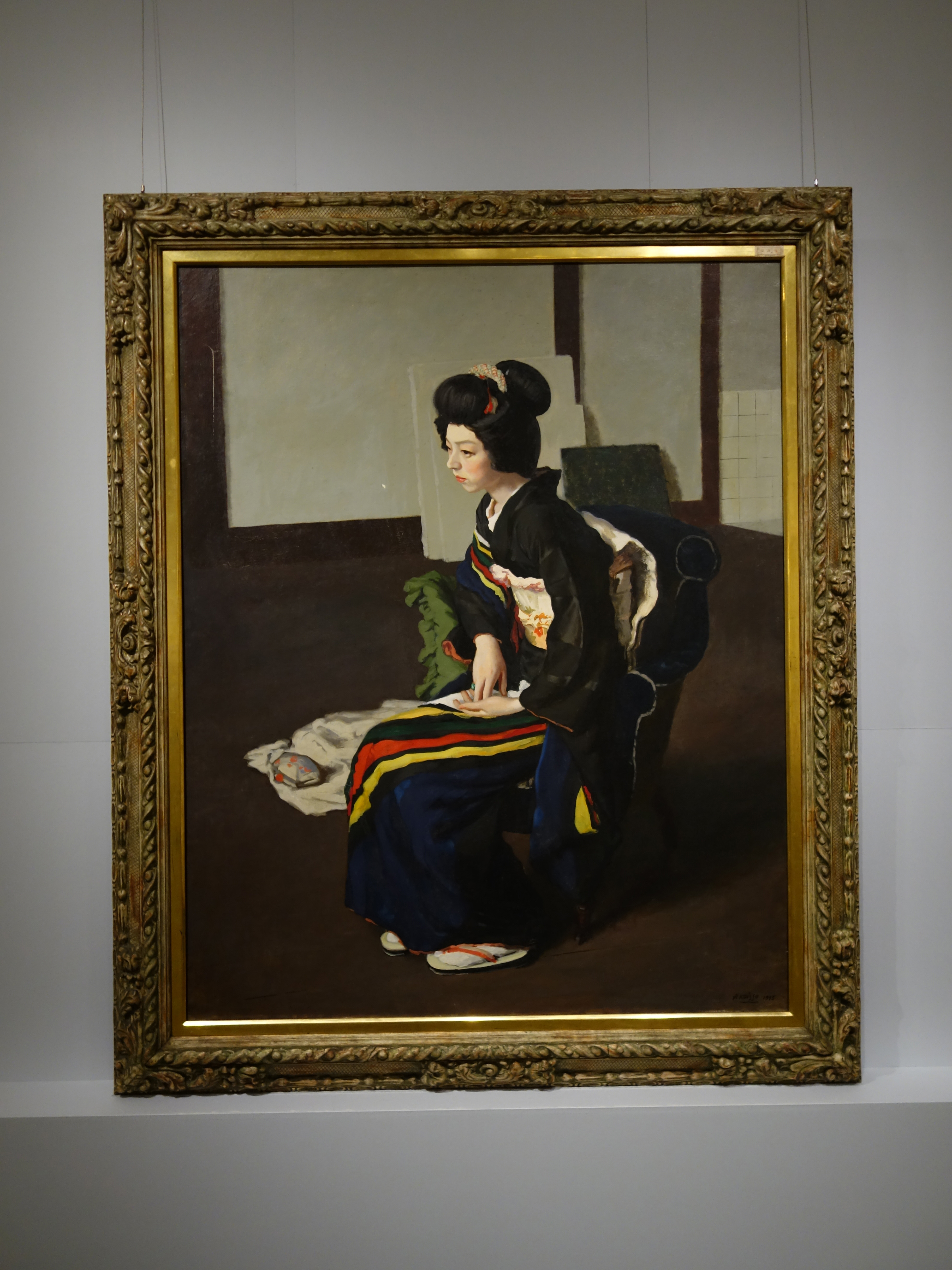 小磯良平展―幻の名作《日本髪の娘》 - だうなあ日記