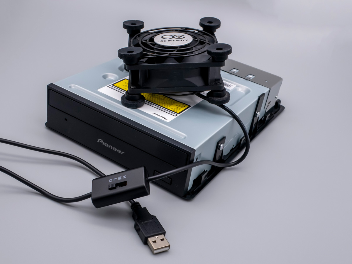 パイオニア純正の外付けブルーレイドライブ「BDR-X13JBK」を購入