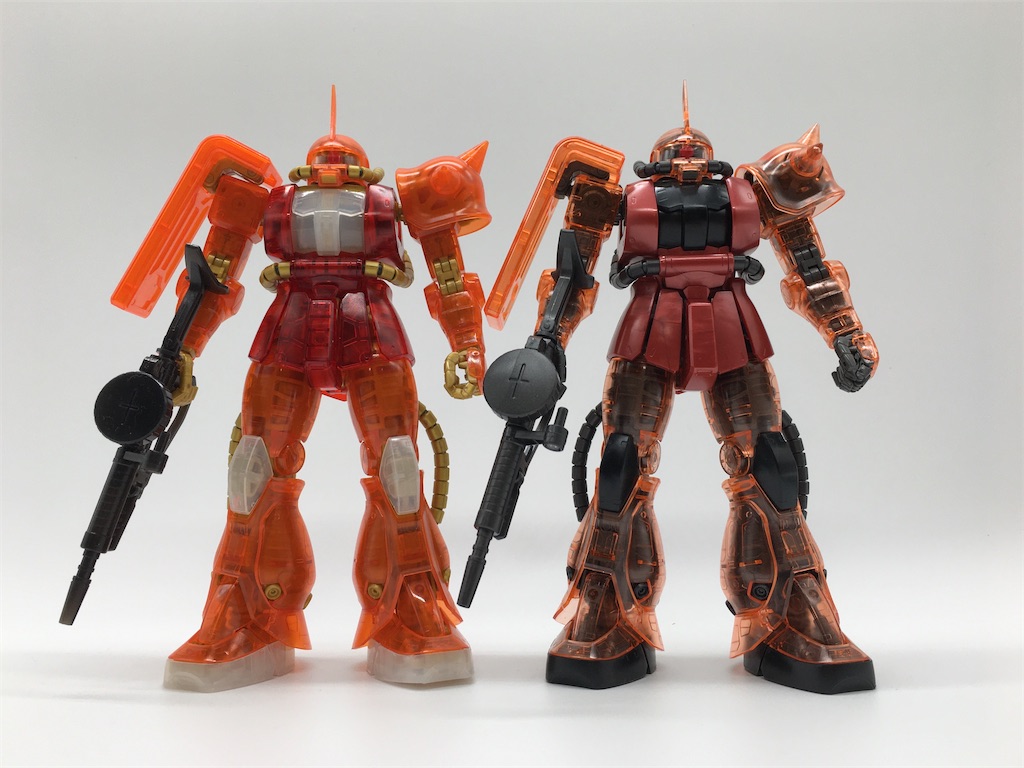 MG シャア専用ザク Ver.2.0 カップヌードルオリジナルクリアカラー