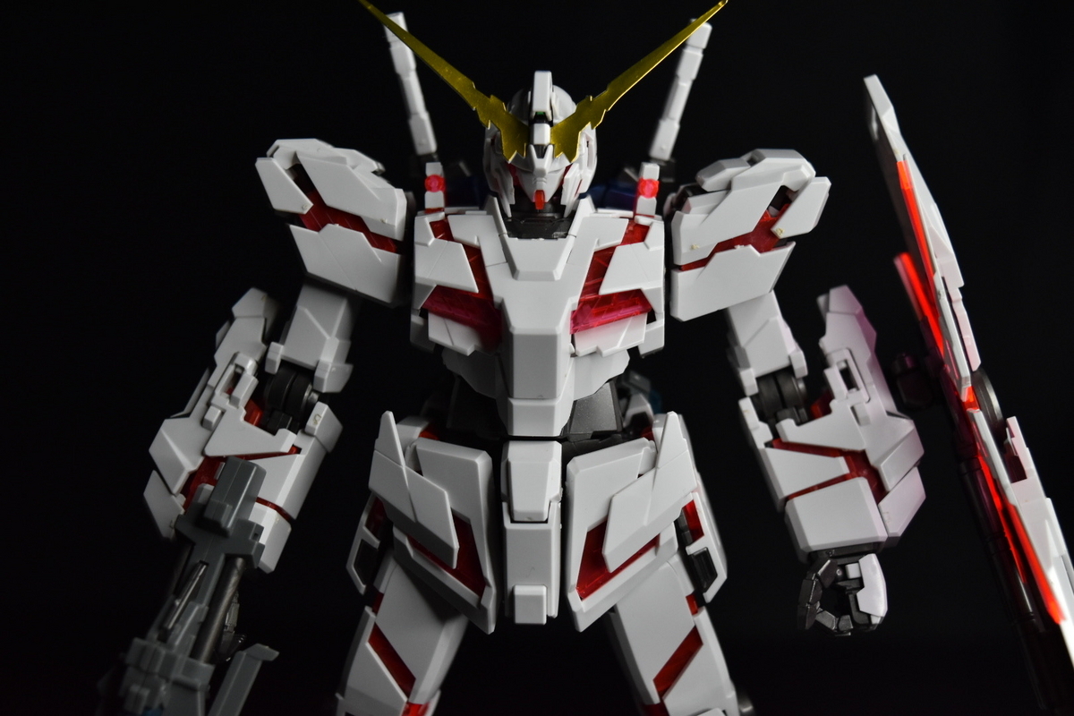 MG 1/100 ユニコーンガンダム HDカラー+MS CAGE】レビュー - ガンプラ