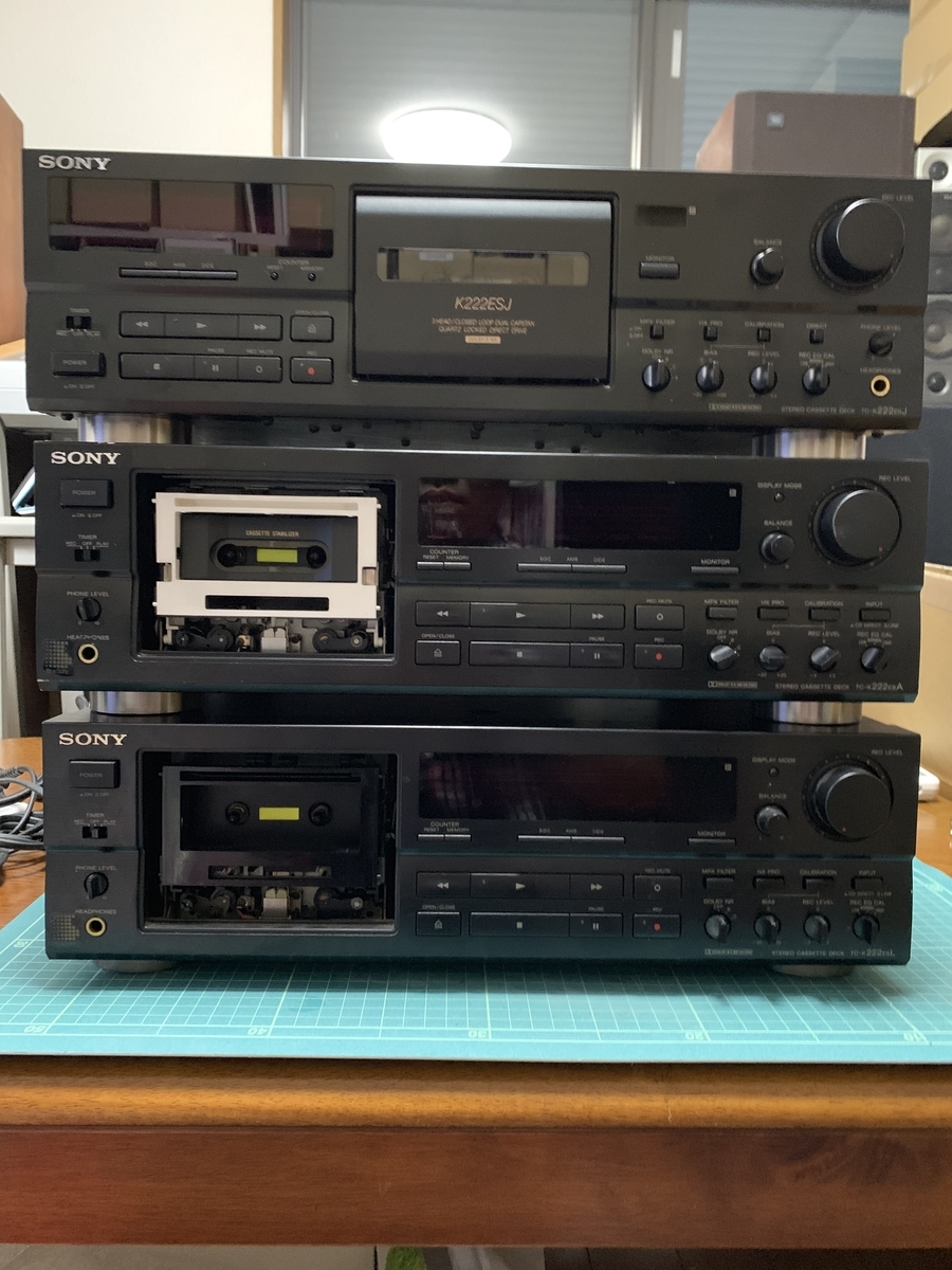 SONY TC-K222ESL ① - 羽田電器産業 ステレオ事業部
