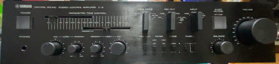 YAMAHA C-6 ① - 羽田電器産業 ステレオ事業部