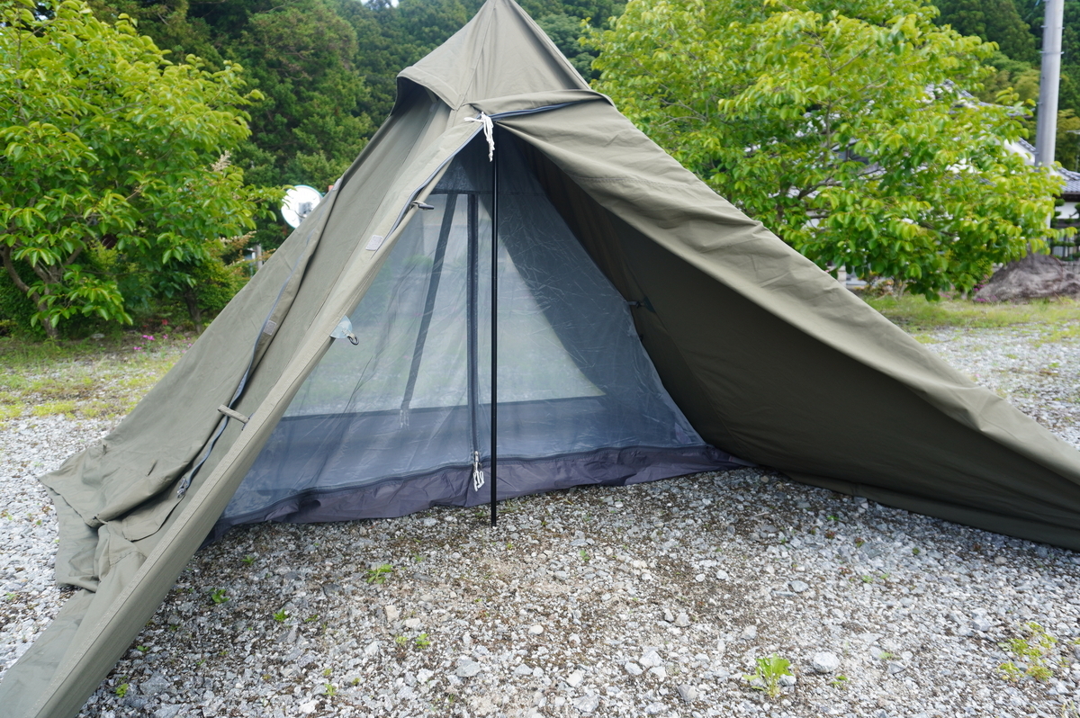 バンドック ソロティピー1TC 二股ポール ソロティピー1TCを二股化して