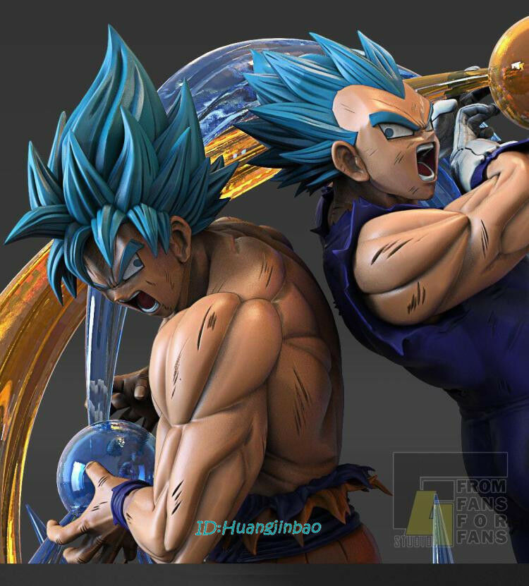 ドラゴンボールガレージキット(孫悟空＋ベジータ) - ドラゴンボール