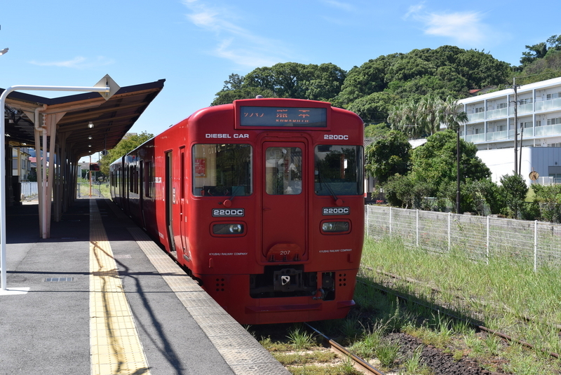 鹿児島と熊本へ（2022年9月）その3 三角線に乗る - memo-memo