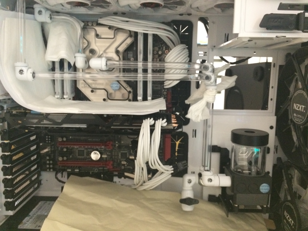 自作PC 本格水冷ガイド Extra ハードチューブループの作業手順