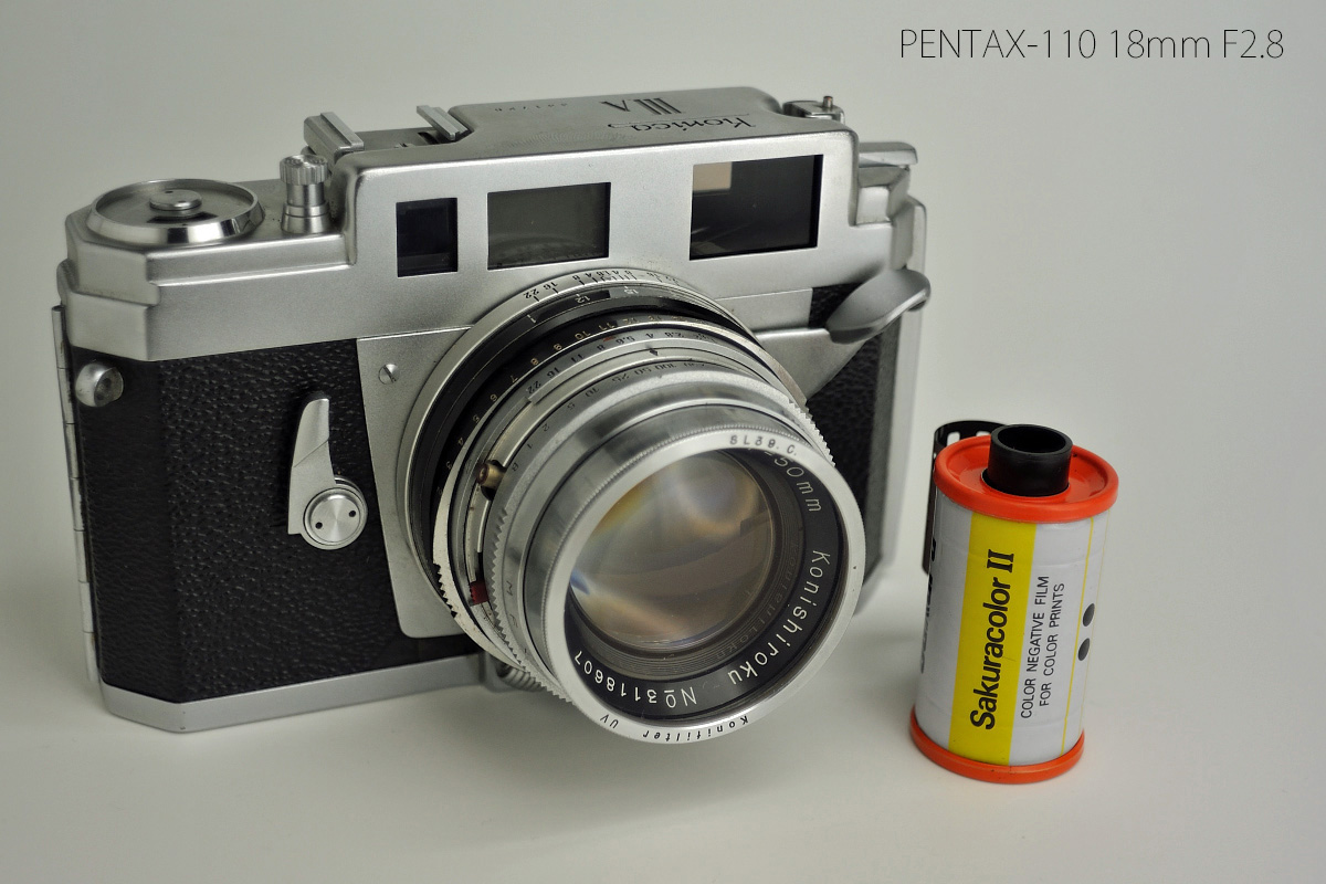 PENTAX-110 「18mm F2.8」をミラーレスで使ってみました☆ - 虹色