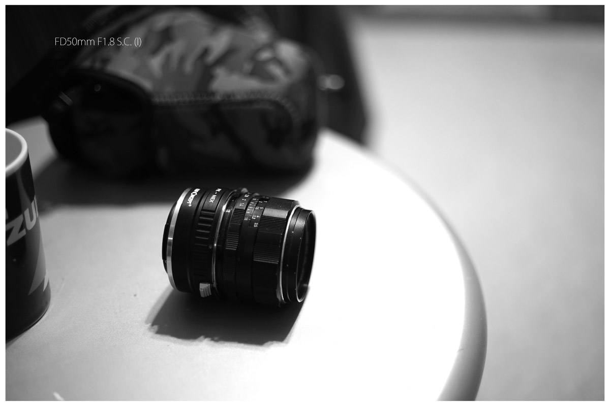 オールドレンズ「CANON FD 50mm 1:1.8 S.C.」をRepair＆Example