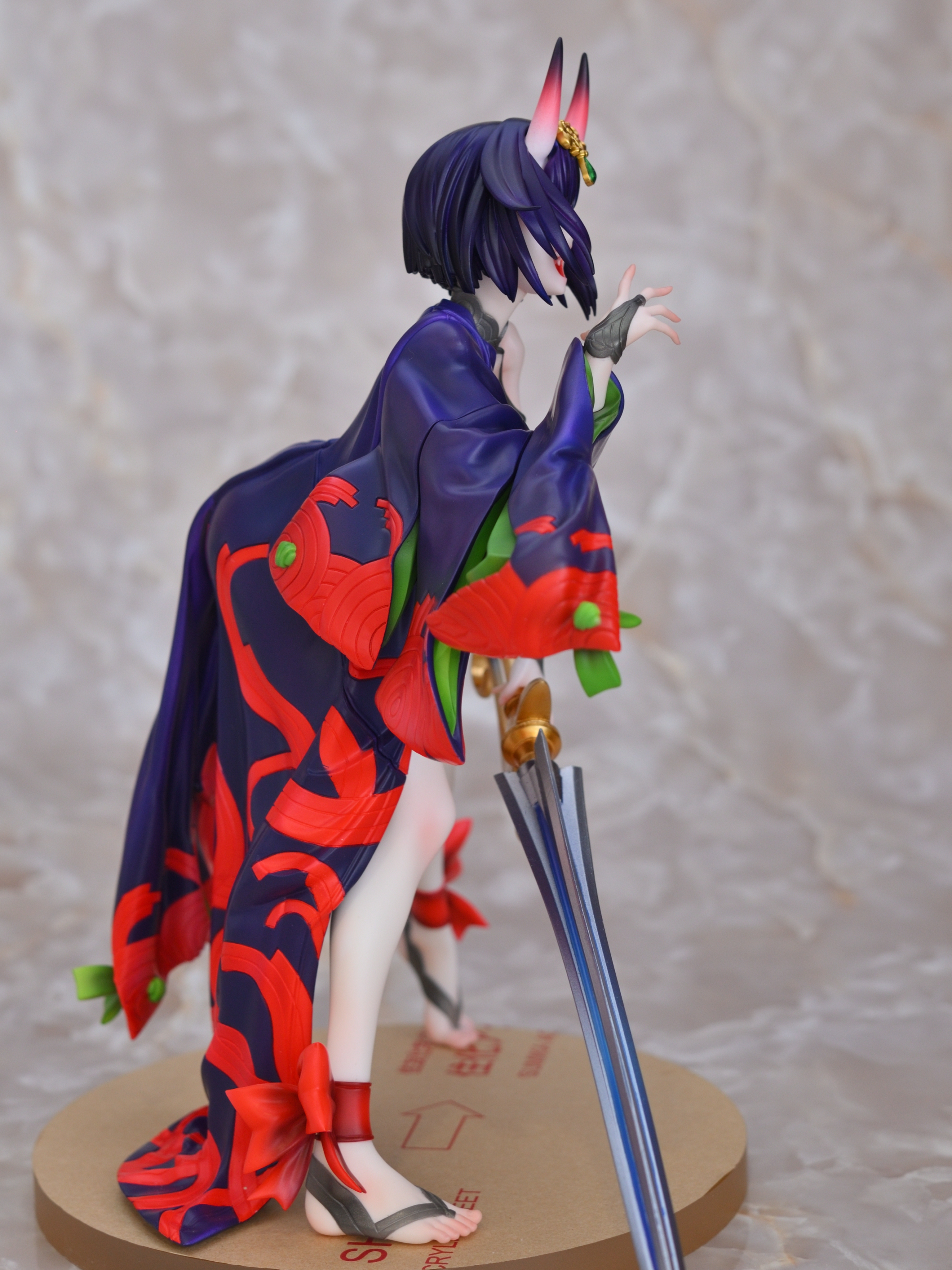 異形感満載だけど実は綺麗なお顔の酒呑童子のガレージキットを製作しま