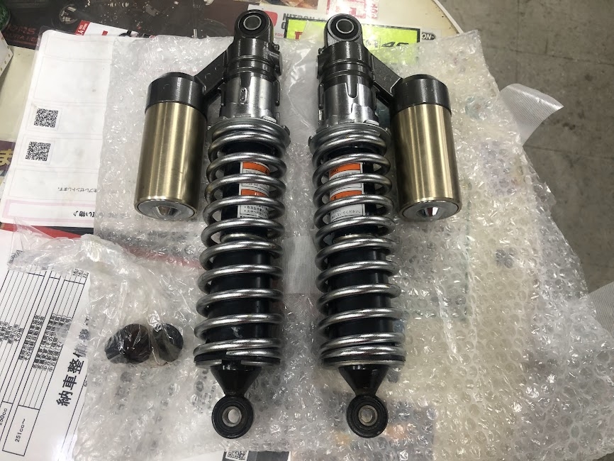 ゼファーχ （Rショック交換など） - moto shop TG's diary