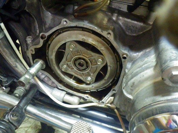 CB750FOUR クラッチ再交換 - 万年NA バイク日記