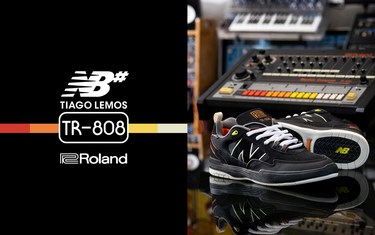 ローランドとニューバランスがコラボ！「TR-808」モチーフのスニーカー