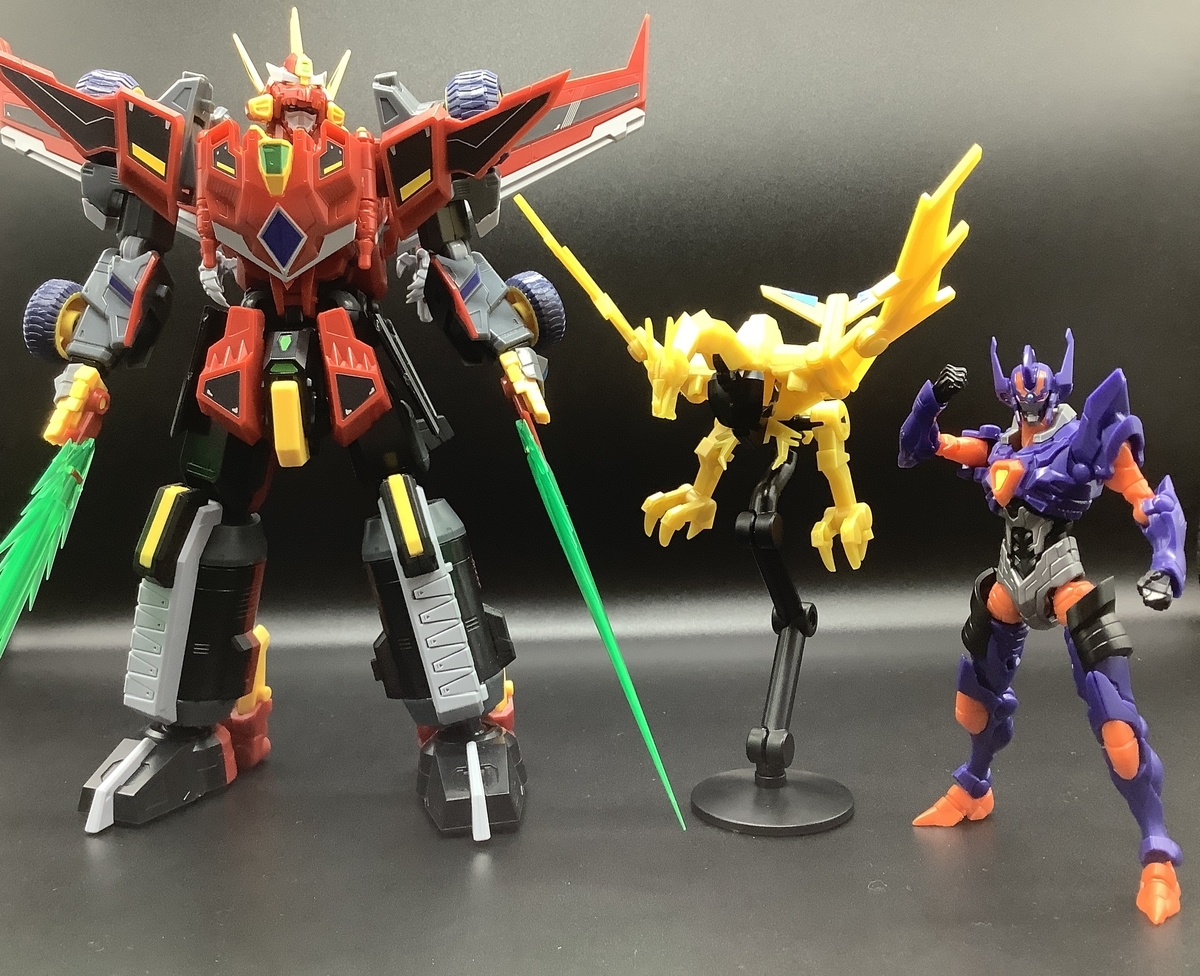 レビュー】MODEROID カイゼルグリッドナイトに合体してみました