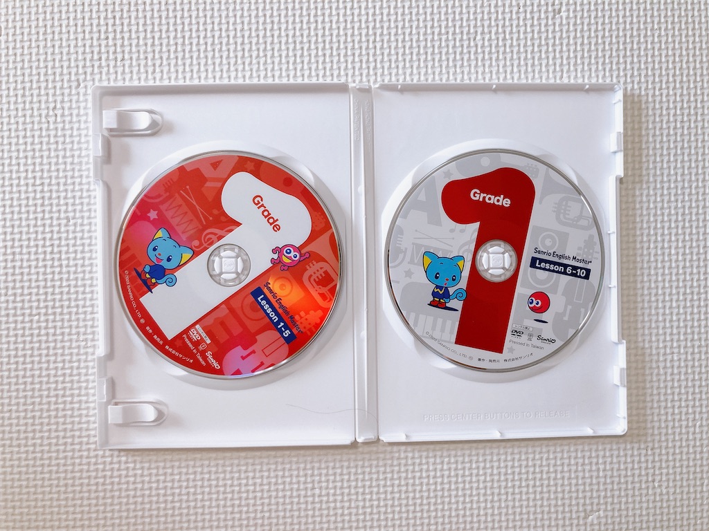 サンリオイングリッシュマスターを購入して1歳児に実際にDVDを見せて