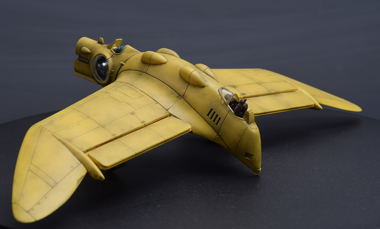 1円 美品 バンダイ ジブリ 風の谷のナウシカ ガンシップ フィギュア