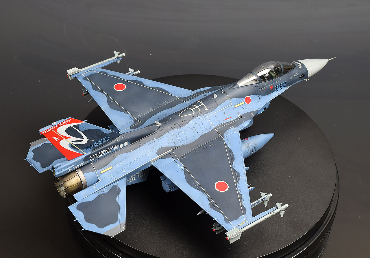 1/48 ハセガワ 航空自衛隊 三菱 F-2A 三沢基地 第三飛行隊 戦競塗装