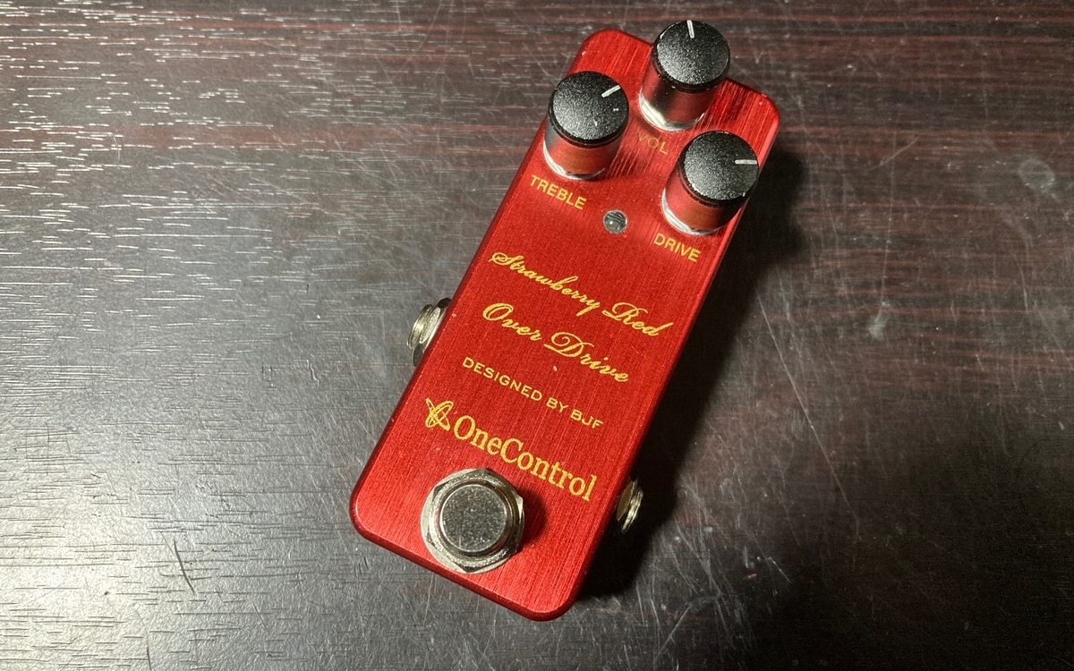 One Control ''Strawberry Red Overdrive'' - Nobuの日々のギターとか