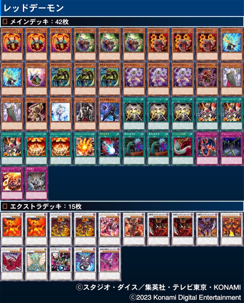 天地鳴動の力を刻め！『レッドデーモン』【デッキ紹介6弾】 - ヨキの