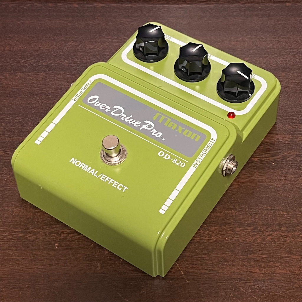 MAXON / OD820 レビューと初期・現行の比較 - △▽エフェクター