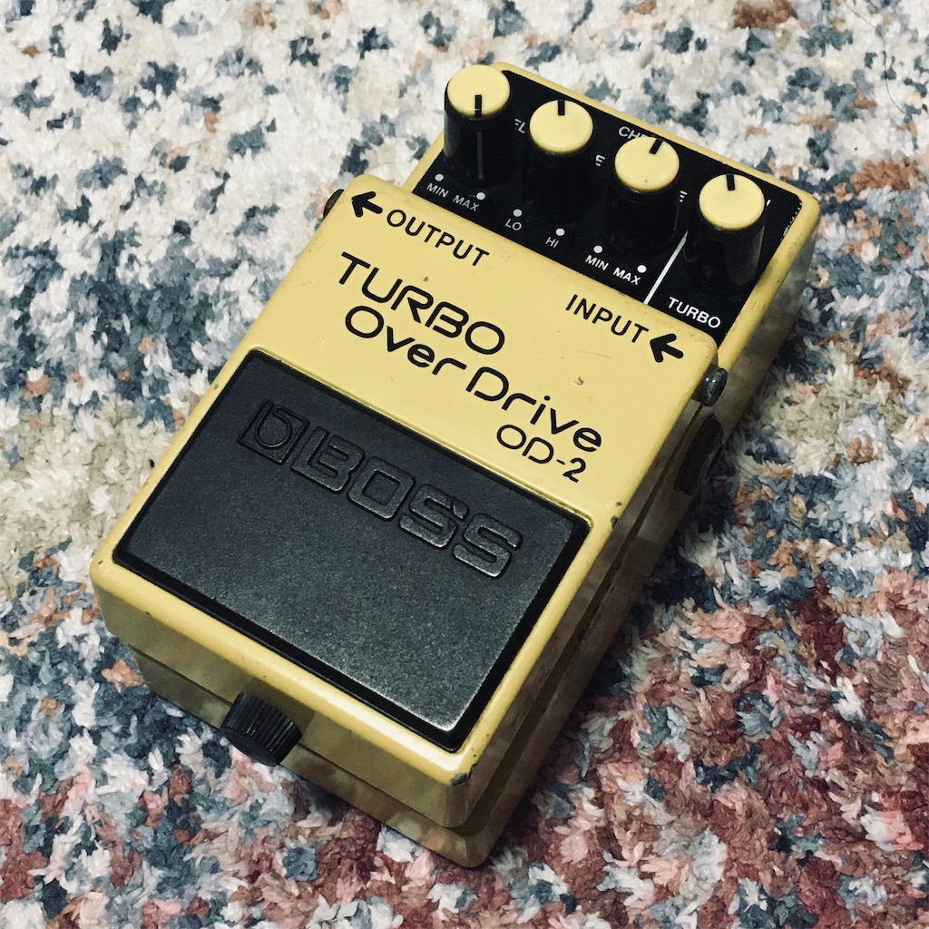BOSS / OD-2 TURBO OVERDRIVE(1990 taiwan) レビュー