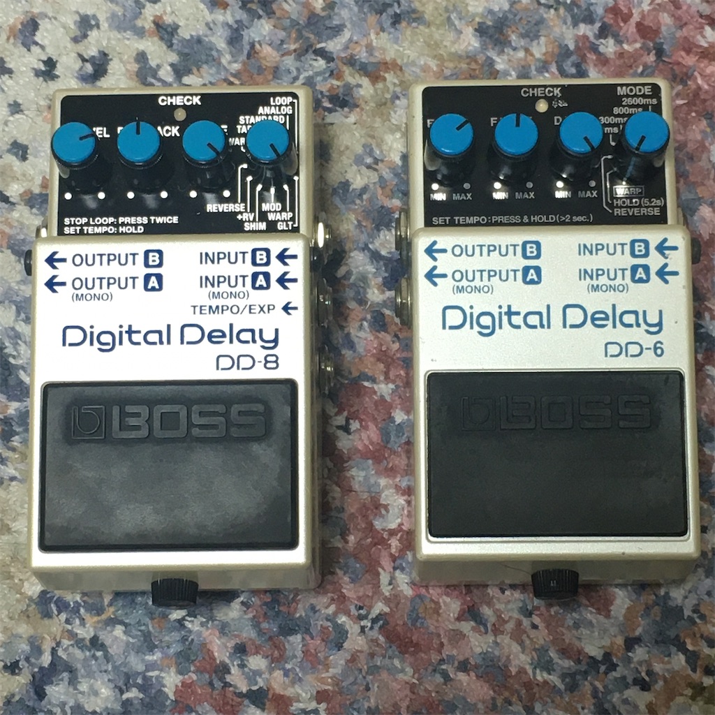 BOSS / DD-6 Digital Delay レビュー - △▽エフェクターレビューと