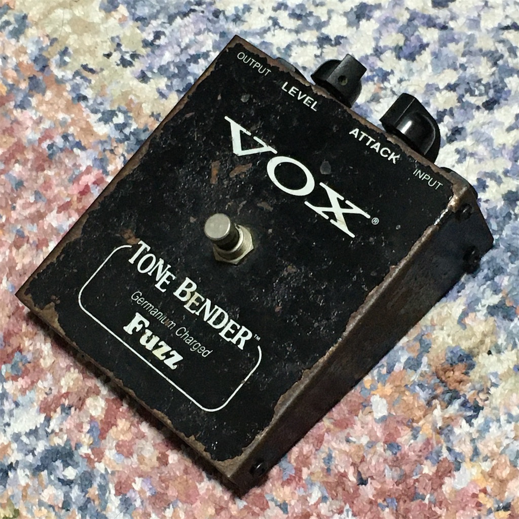 VOX / V829 TONE BENDER レビュー - △▽エフェクターレビューとメモ△▽