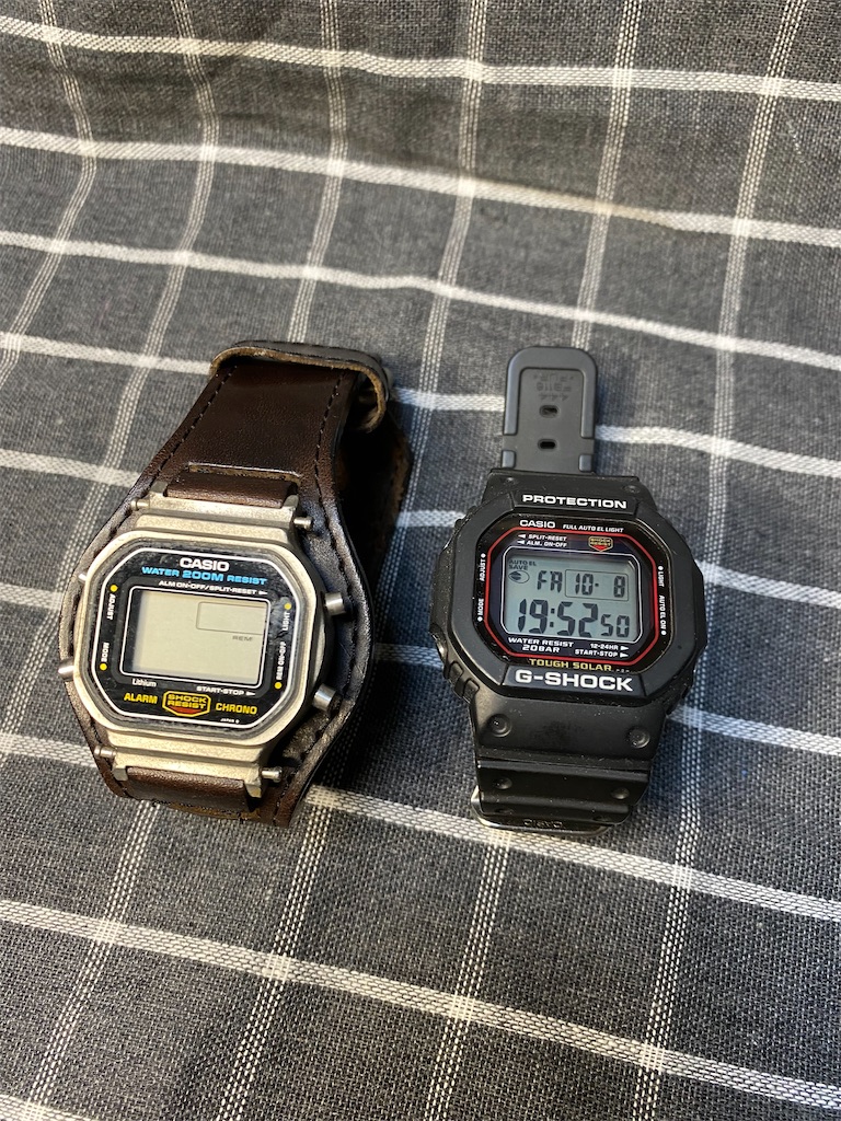 G-SHOCK DW-5600 の電池交換。 - カメラ屋元公式中の人 アオキのブログ