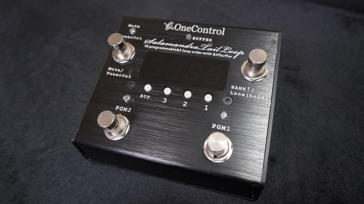 機材レビュー】 One Control Salamandra Tail Loop コンパクトな